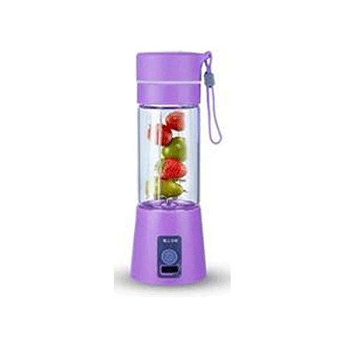 Juicer Portable Outdoor Juicing Cup Home Mini Co rdlessCrushed Ice Machine USB Charging Fruit Vegetable Blender (Random Color)