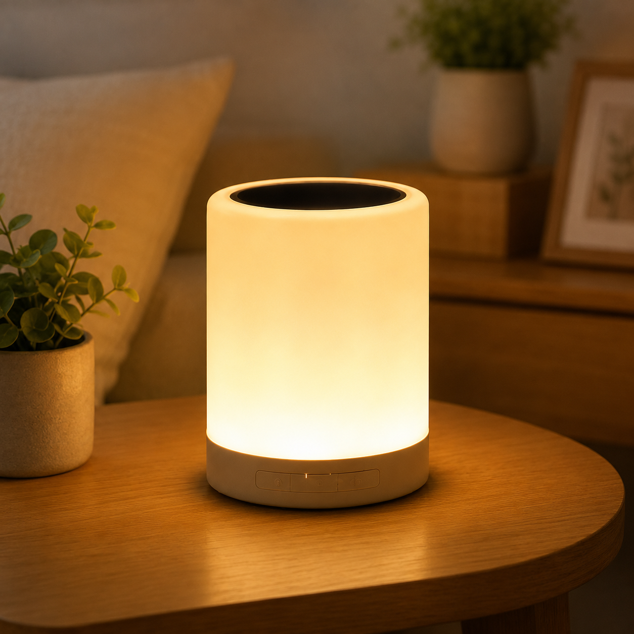 TOUCH LAMP PORTABLE SPEAKER Bluetooth Speaker | Smart Touch Night Light Desk Lamp Color Changing