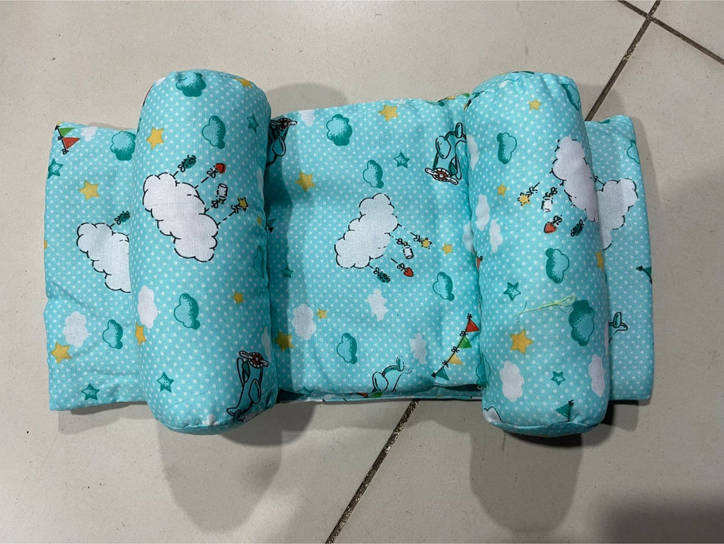 Adjustable Newborn Baby Head Shaping Pillow | Prevents Flat Head | Soft & Comfortable Support ( Random Color and Design )